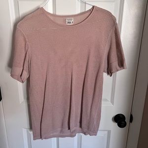 See through SS20 zara short sleeve t-shirt